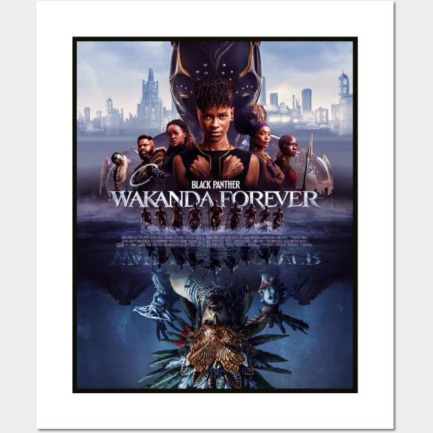 Wakanda Forever Wall Art by SecretGem